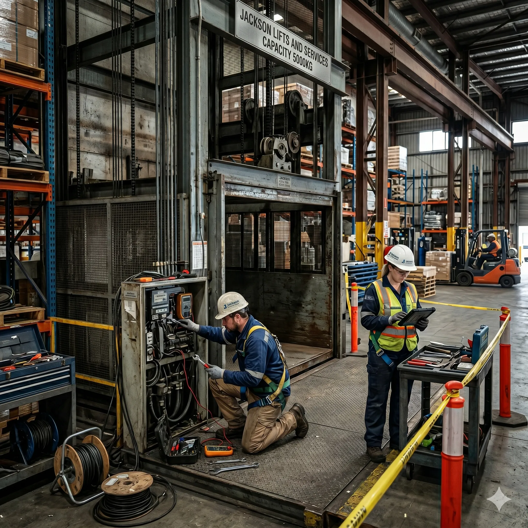 Goods lift maintenance Hyderabad